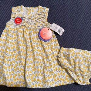Magnetic Me Yellow Lemon Print Kids Matching Set